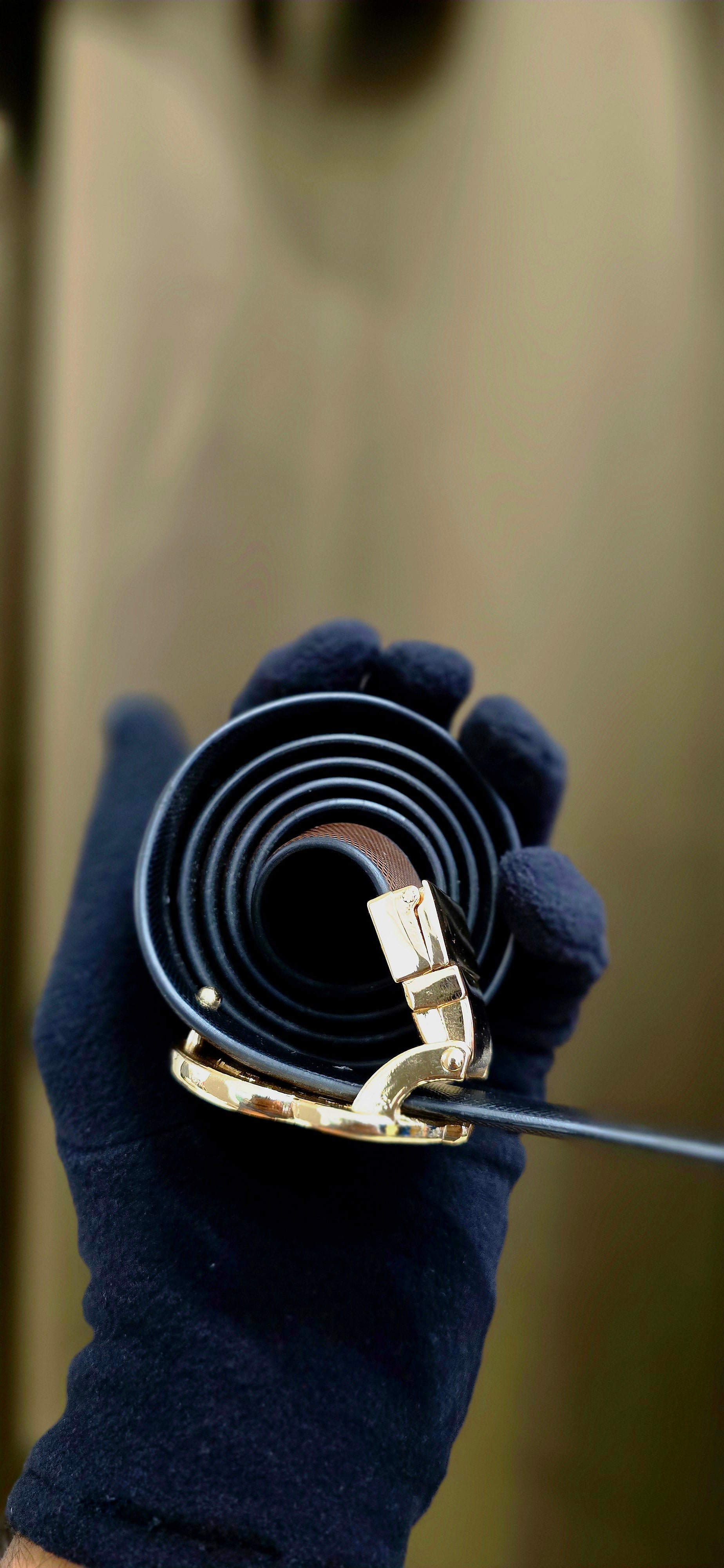 Premium Hermès Leather Belt