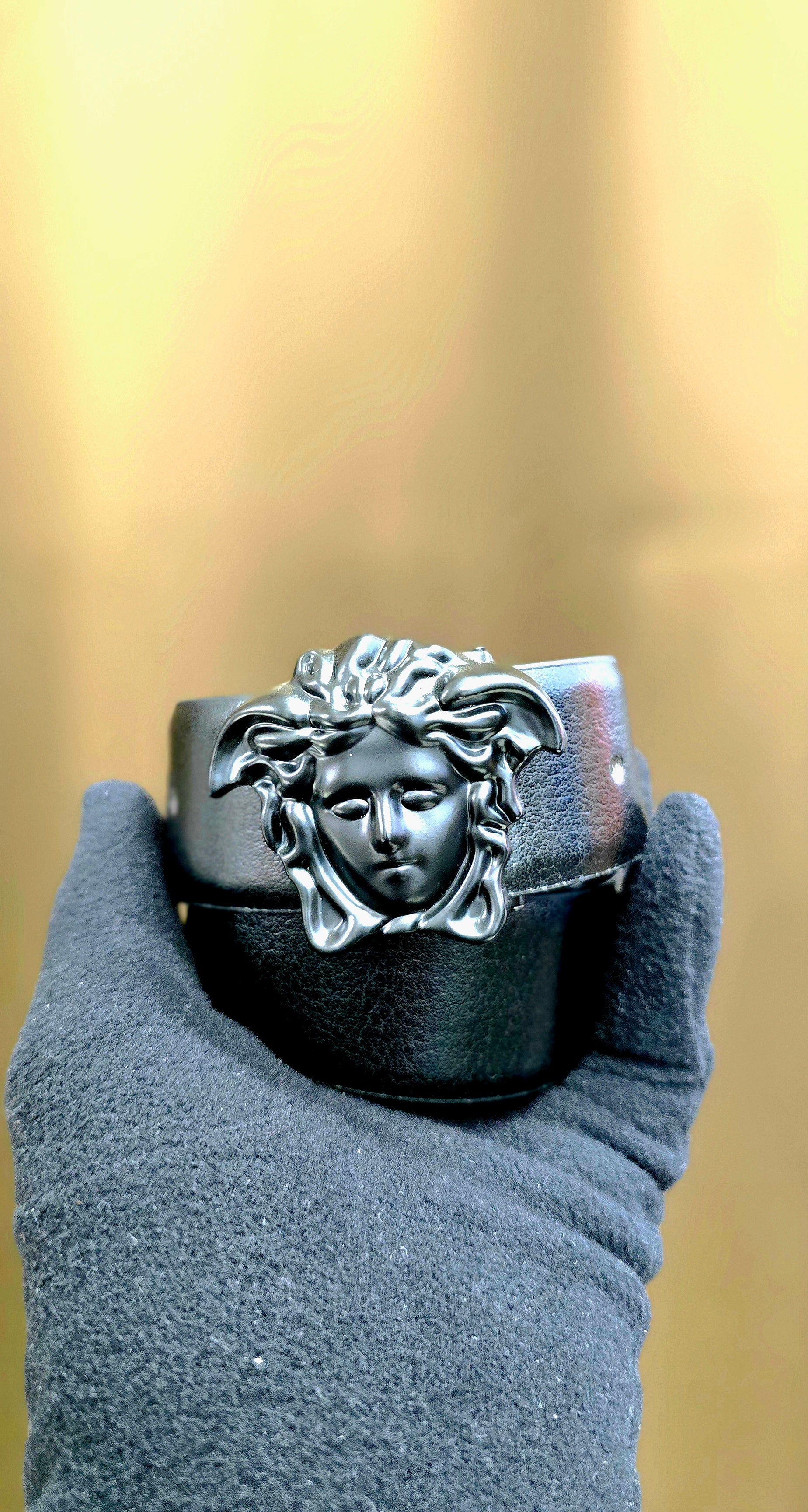 Premium Versace Leather Belt