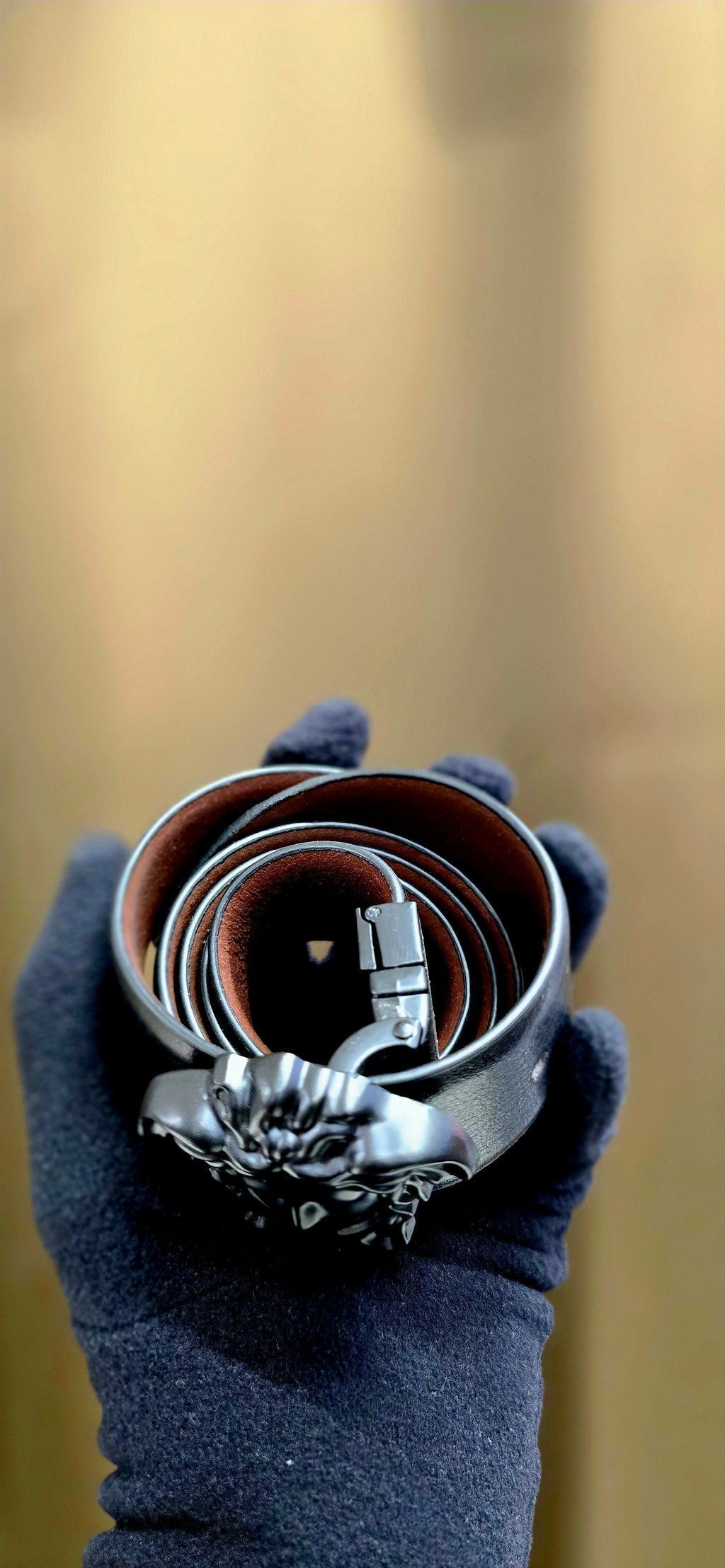 Premium Versace Leather Belt