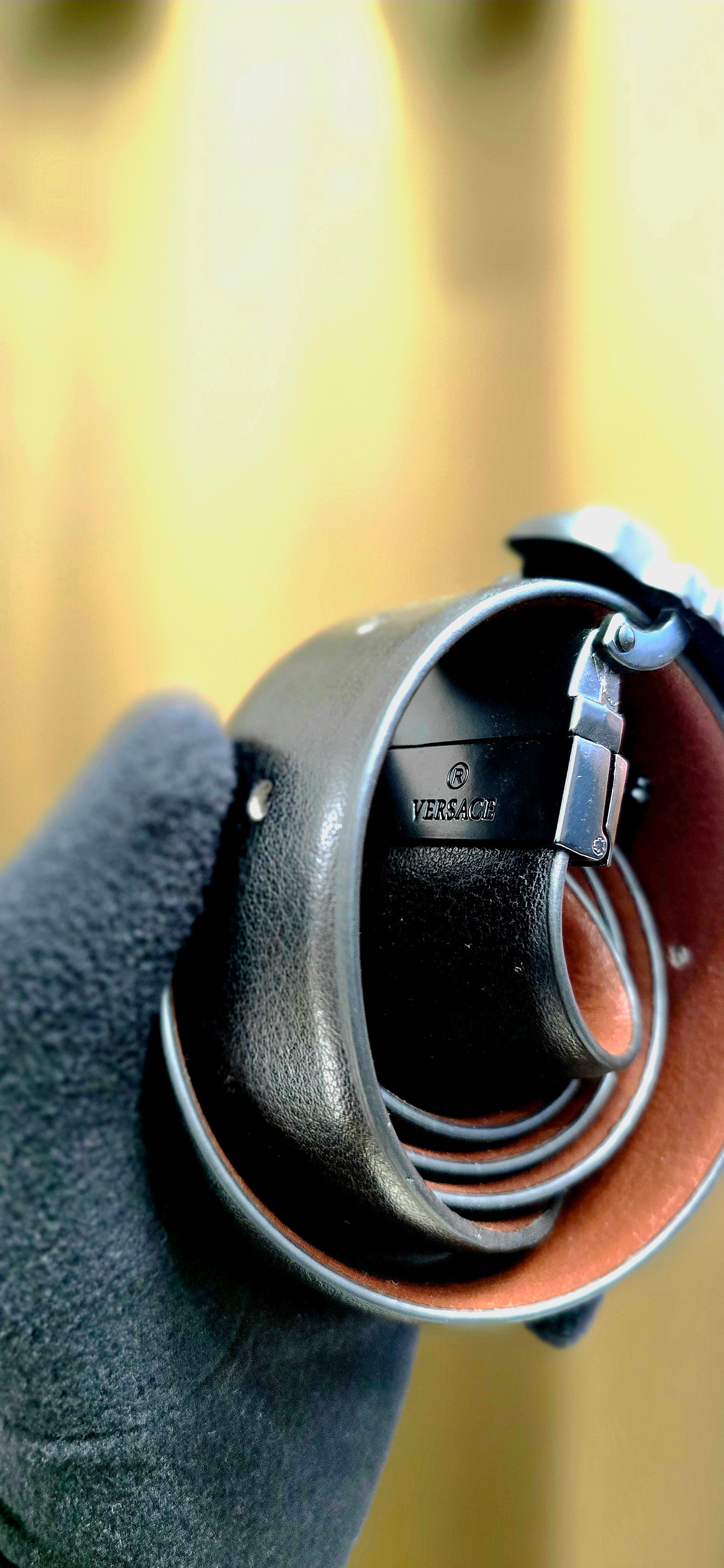 Premium Versace Leather Belt