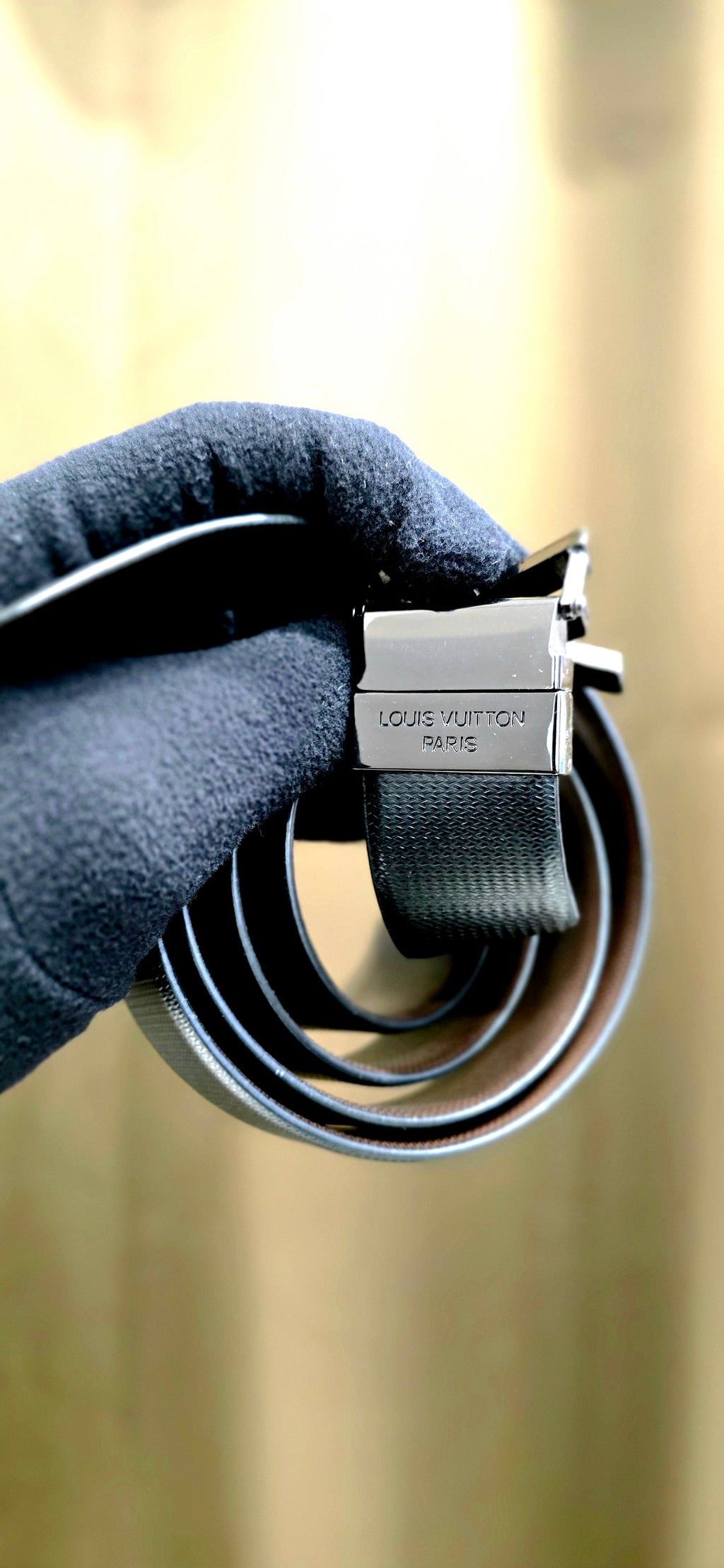 Premium Louis Vuitton Leather Belt