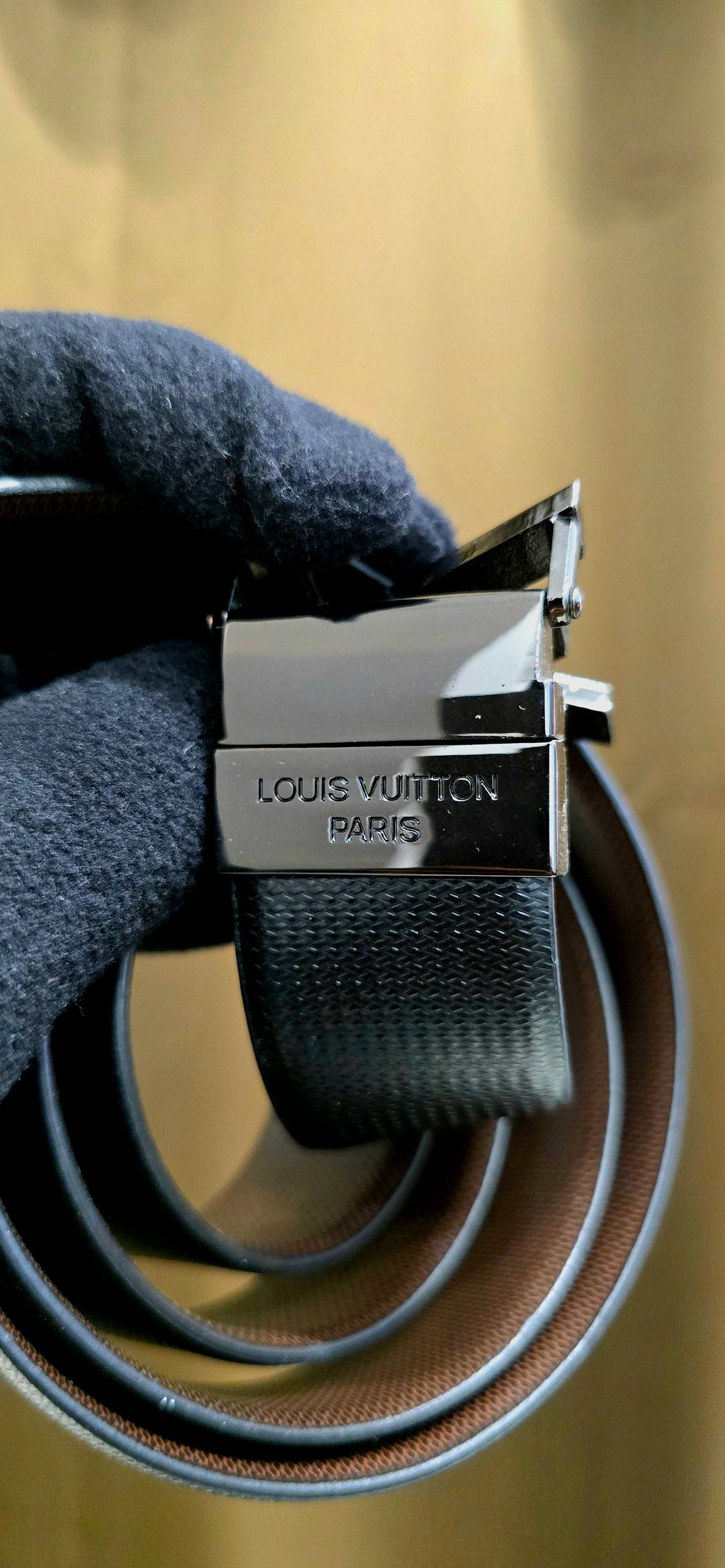 Premium Louis Vuitton Leather Belt
