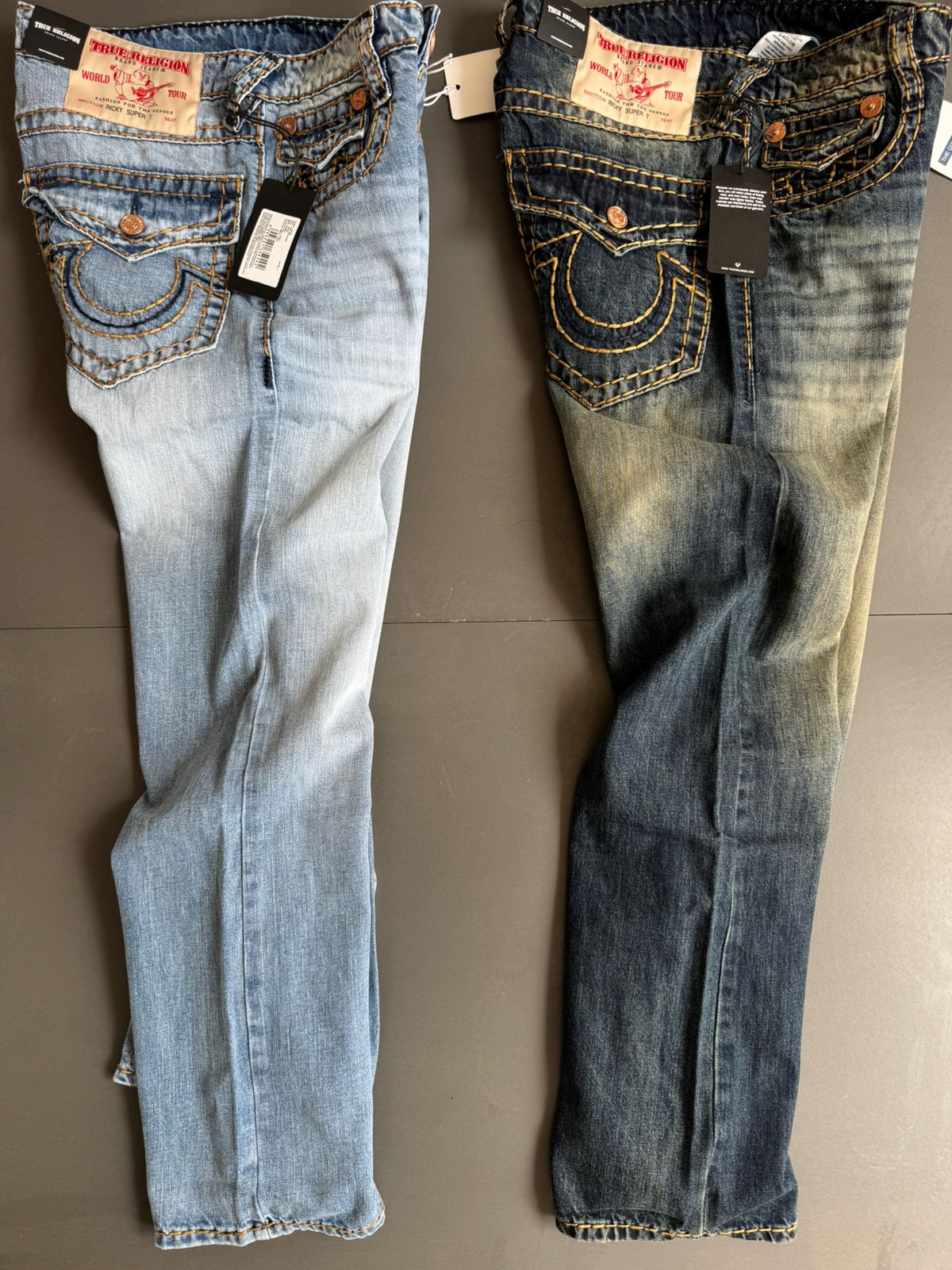 True Religion Premium Straight Fit Jeans