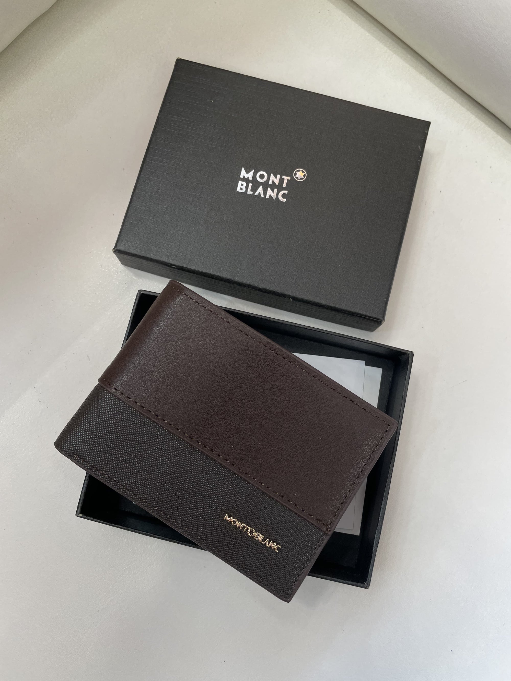 Montblanc Meisterstück Men’s Leather Wallet – Black & Brown
