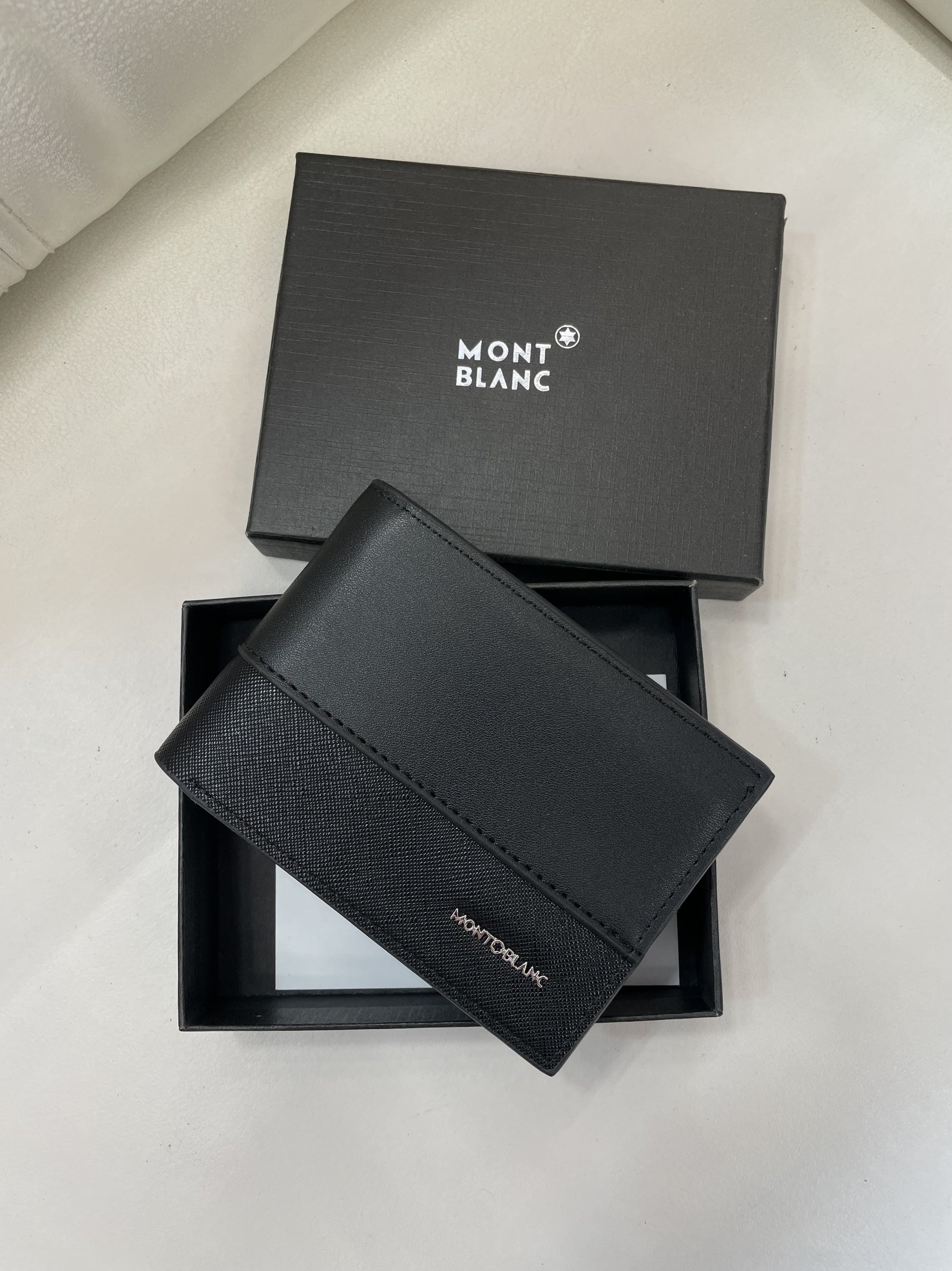 Montblanc Meisterstück Men’s Leather Wallet – Black & Brown